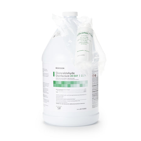 McKesson Glutaraldehyde High Level Disinfectant, 28-Day, 68-102800, 1 gal Jug