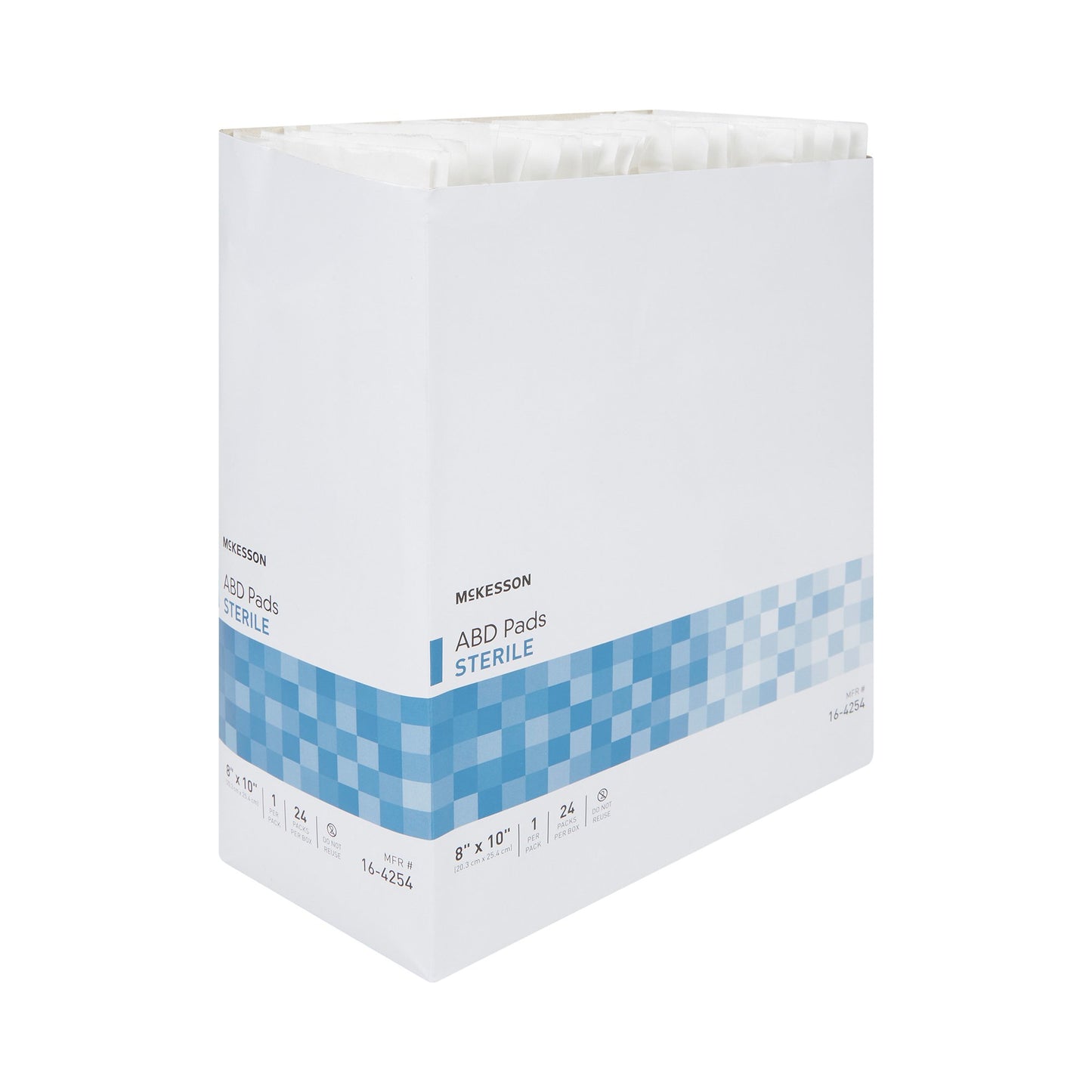 McKesson Sterile Abdominal Pad, 8 x 10 Inch