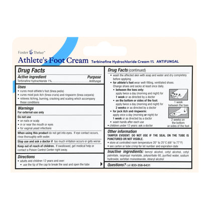 Foster & Thrive™ Terbinafine HCl Antifungal Cream