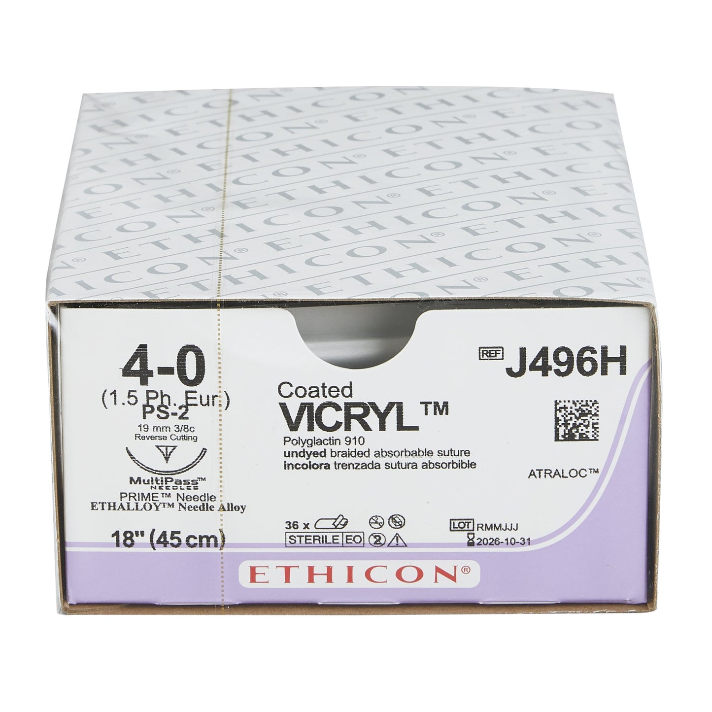Coated Vicryl™ Suture with Needle