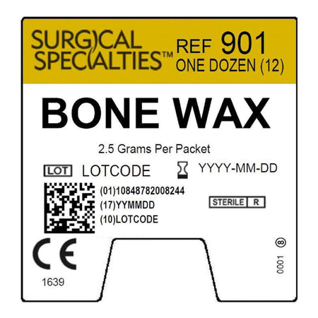 Surgical Specialties 901 Sharpoint Bone Wax, 2.5 Gram