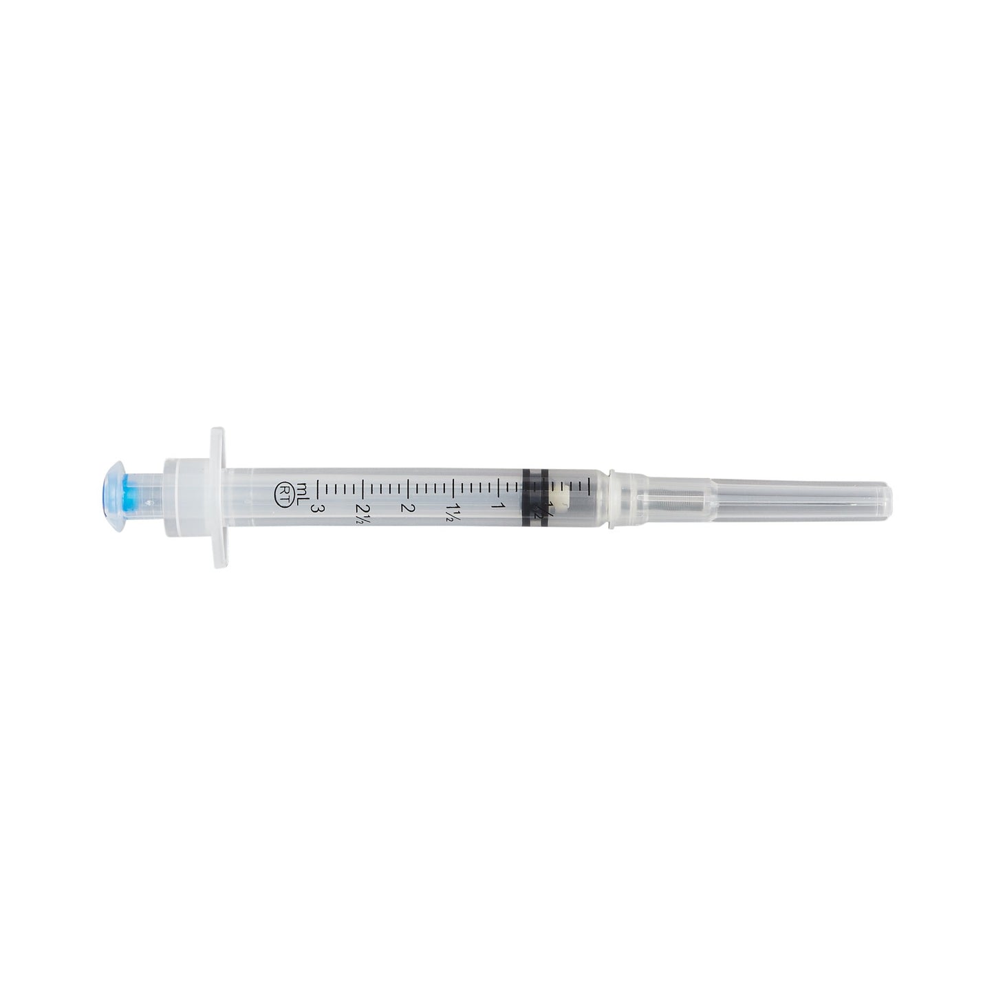 VanishPoint® 3 mL Syringe with Hypodermic Needle, 23 Gauge, 1 Inch Needle Length