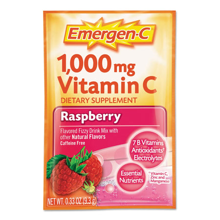 Glaxo Consumer Products 7631430201 Emergen-C Daily Immune Support, Raspberry Flavor