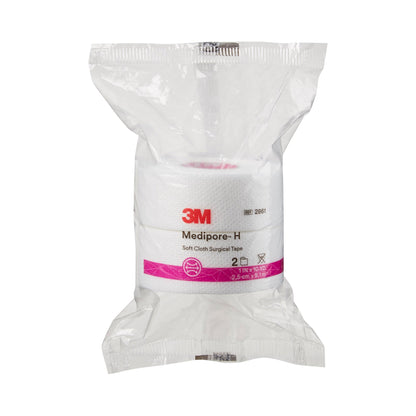 3M™ Medipore™ H Cloth Medical Tape, 1 Inch x 10 Yard, White