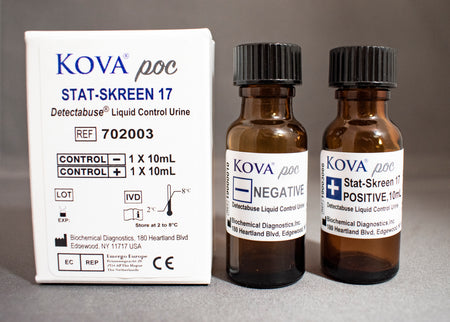 Kova International 702003 Drugs of Abuse Control Set Detectabuse Stat-Skreen Positive Level / Negative