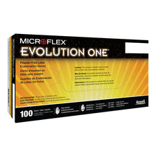 Evolution One® Latex Exam Glove, Medium, White