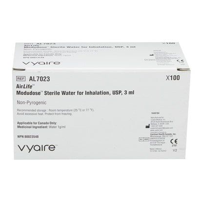 AirLife® Modudose® Respiratory Therapy Solution, 3 mL Unit Dose Vial