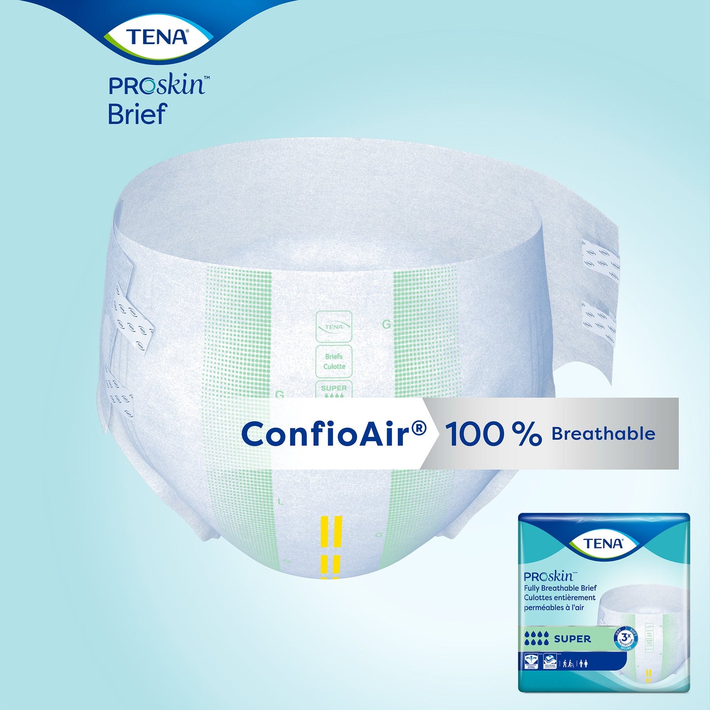 Tena Super Adult Heavy-Absorbent Incontinence Brief, Extra Large