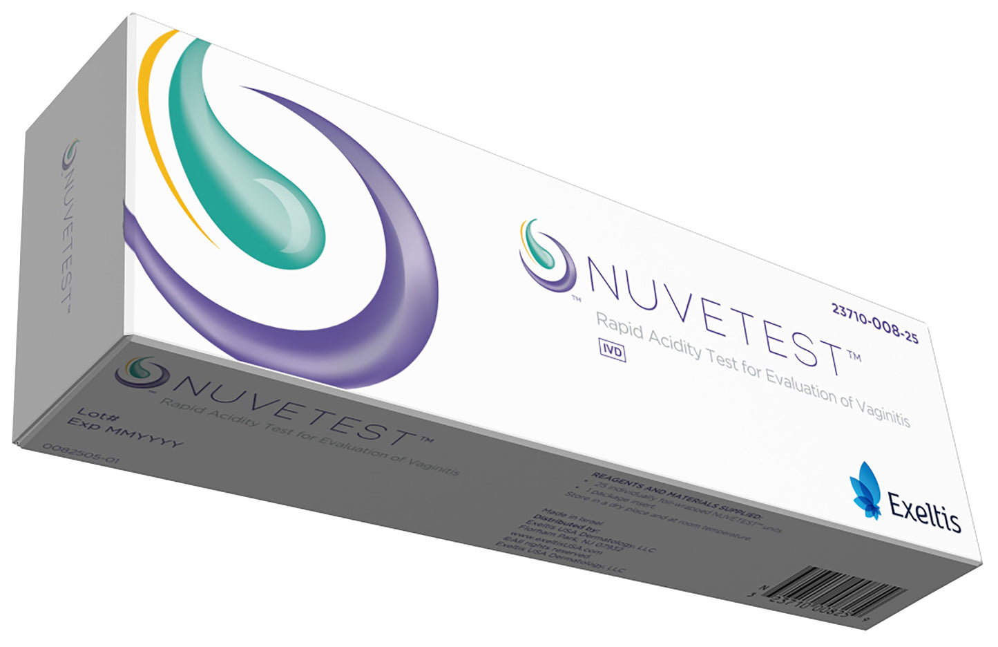 NuveTest™ Bacterial Vaginosis/Trichomoniasis Rapid Acidity Sex Health Test Kit