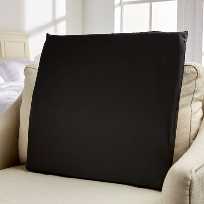 McKesson Back Support Cushion, 18 x 17 Inch, Black