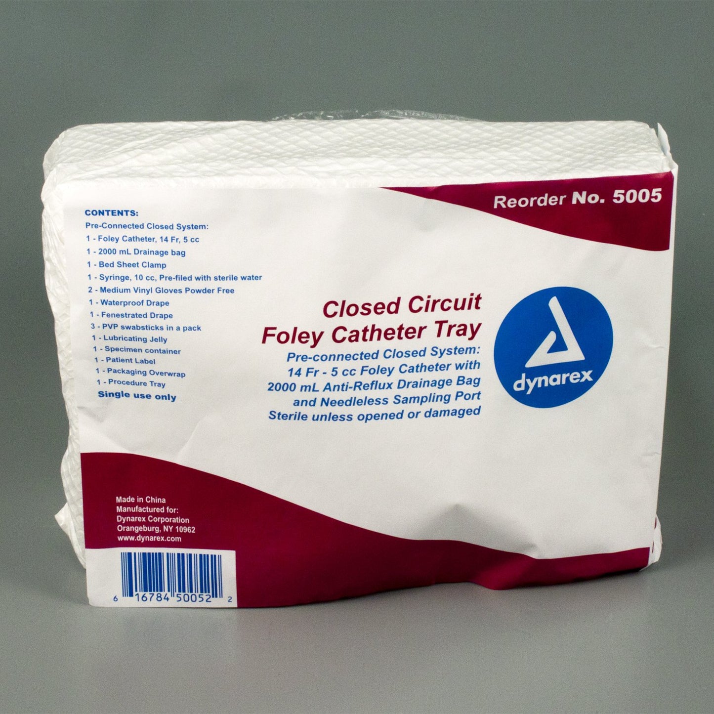 Dynarex® Closed Circuit Catheter Tray