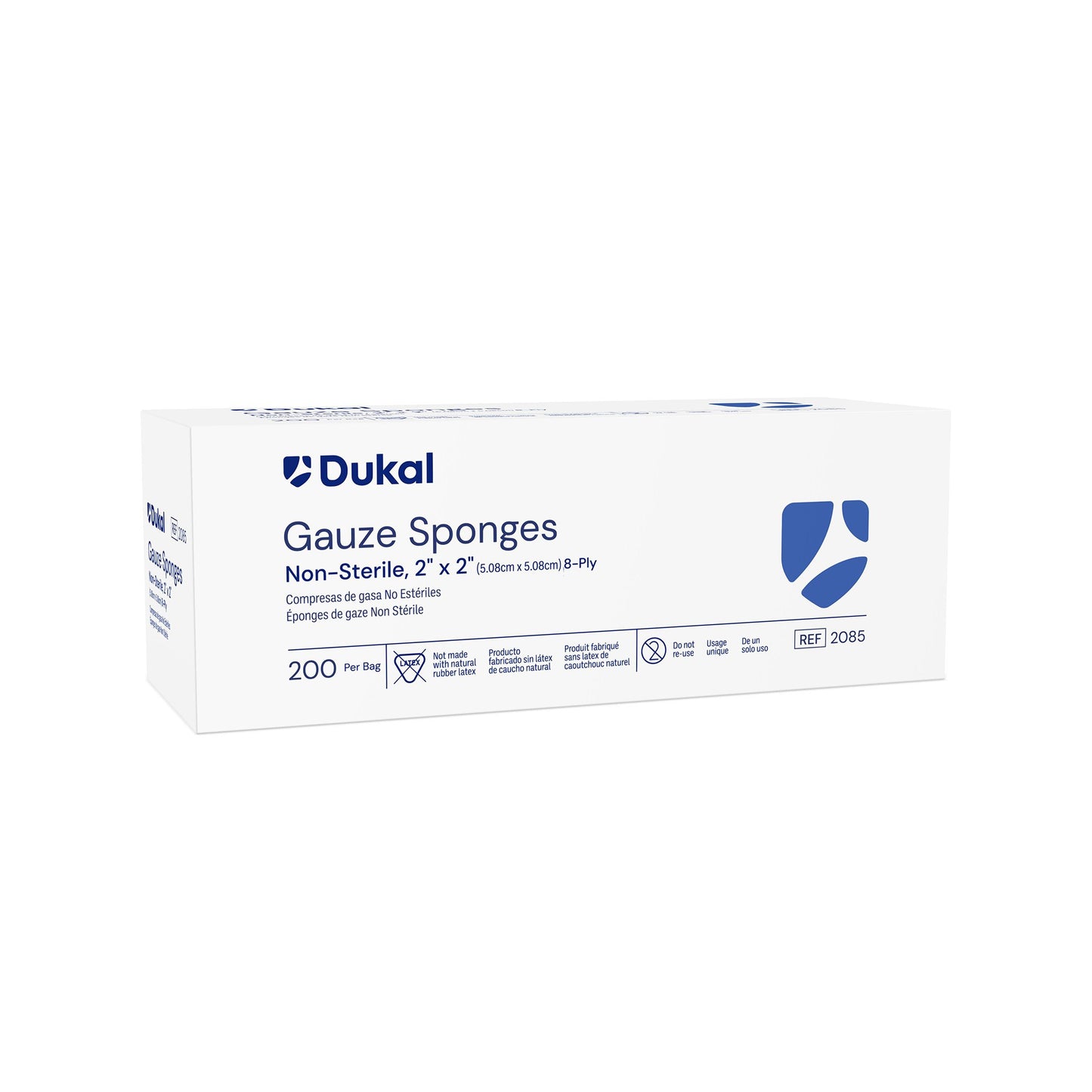 Dukal™ Gauze Sponge, 2 x 2 Inch, 8-Ply