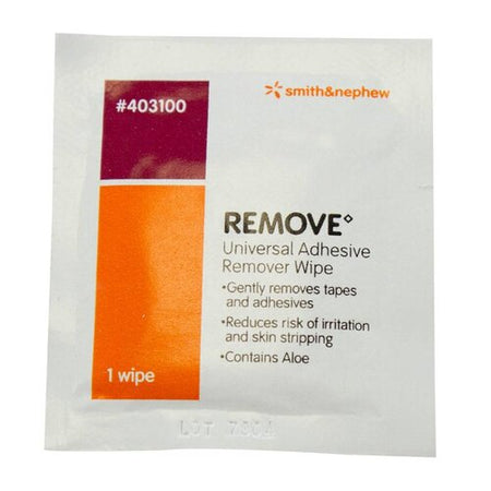 Smith & Nephew 403100 Remove Adhesive Remover Wipes, Box of 50
