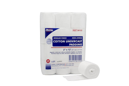 Dukal 30122 Cast Padding, 2 Inch x 4 Yard, White