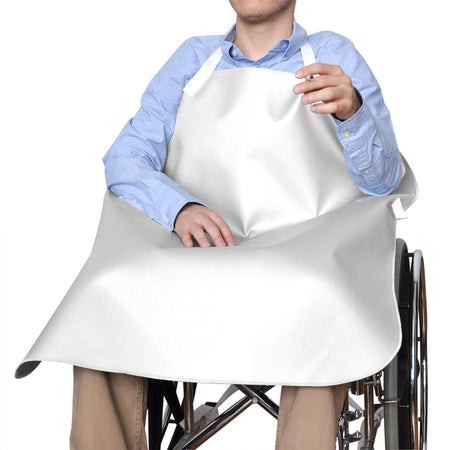 New York Orthopedic 9530 NYOrtho Smoker's Apron, 30 x 34 in., White