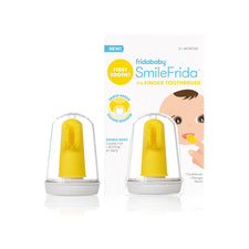 Finger Toothbrush frida baby SmileFrida Yellow Ages 3 Months and Up