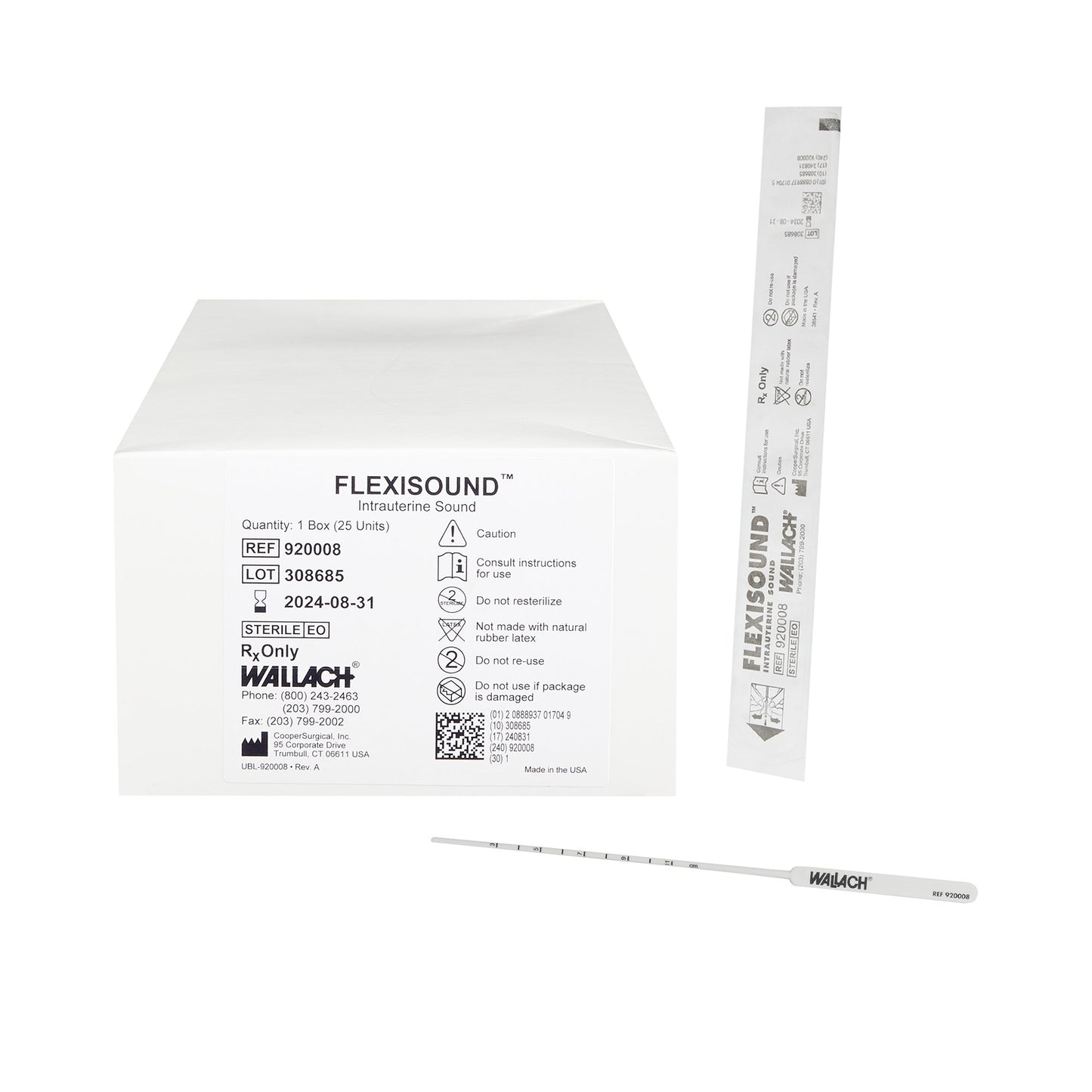 Wallach Surgical Devices Uterine Sound