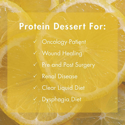 Gelatein® Plus Lemon High Protein Gelatin, 4-ounce cup