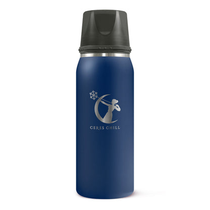 Ceres Chill OG Stainless Steel Breast Milk Chiller Container, Dark Blue