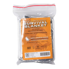 Emergency Blanket North American Rescue® 56 X 84 Inch Mylar / Polyethylene 1.84 oz.