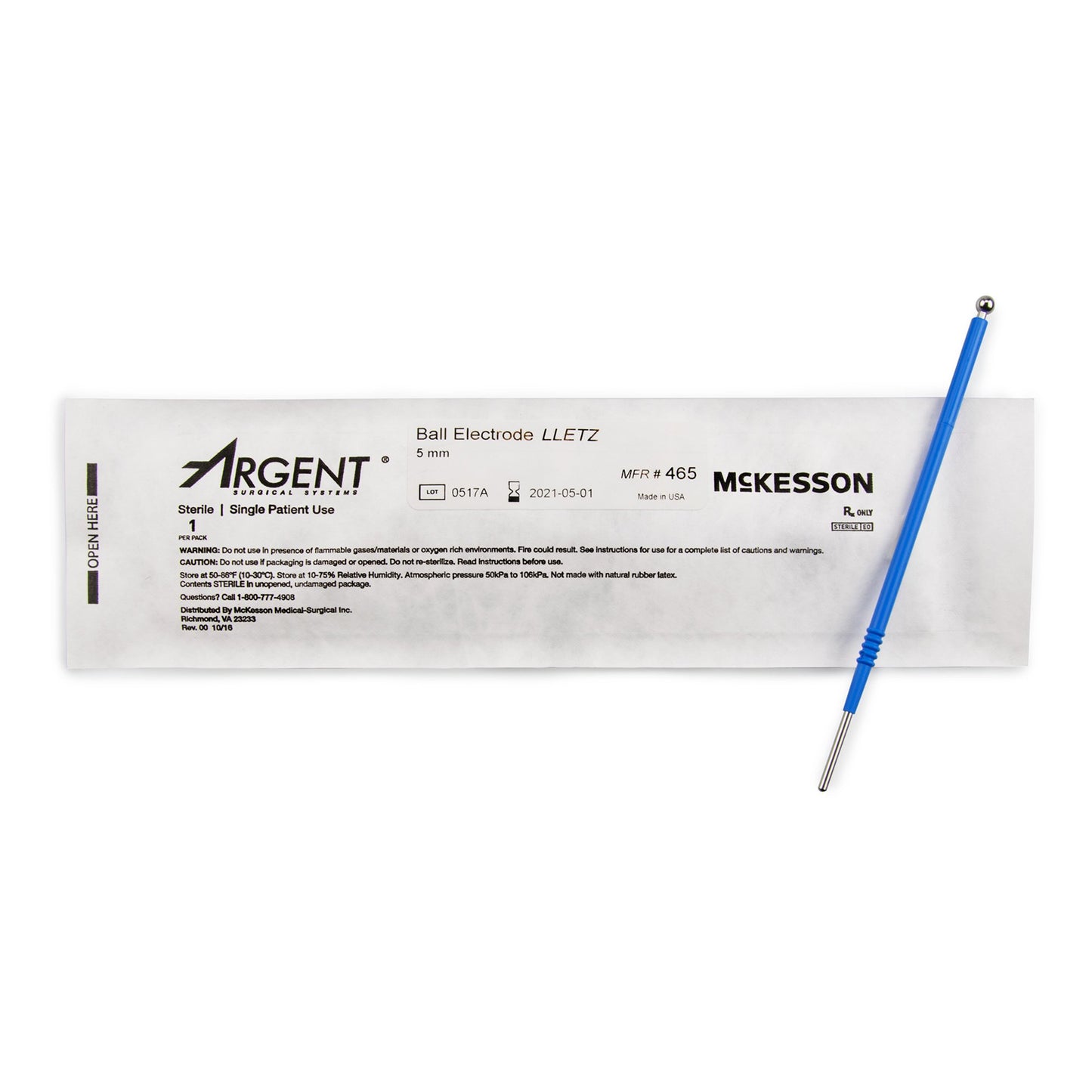 McKesson Argent™ Disposable Ball Electrode
