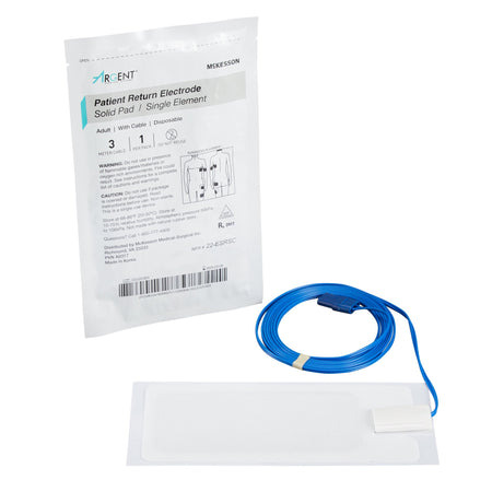 Patient Return Electrode McKesson Argent™ Single Corded
