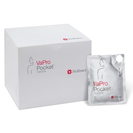 Hollister 77124-30 VaPro Plus Pocket Intermittent Closed System Catheter, 12 Fr., 16 Inch
