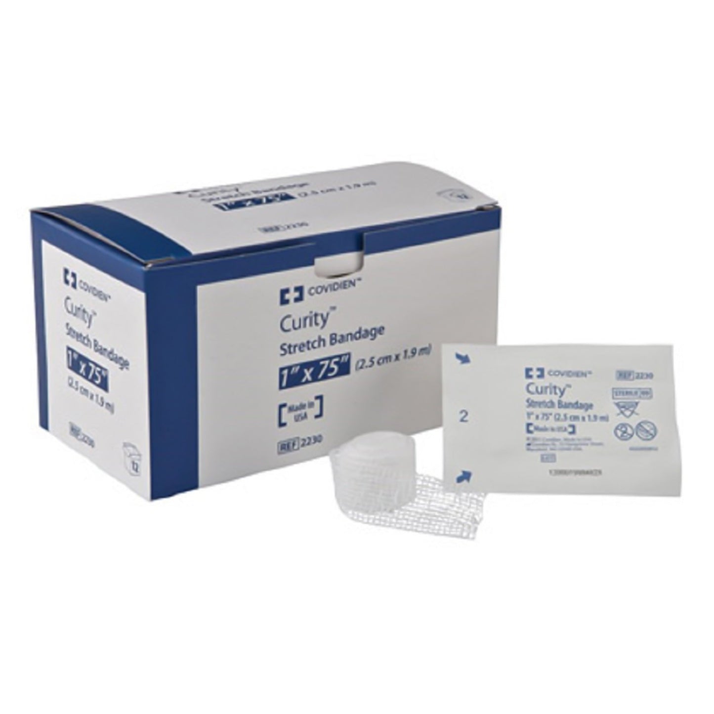 Curity™ Sterile Conforming Bandage, 1 x 75 Inch, 1-Ply