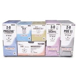 Ethicon VCP839D Coated Vicryl Plus Polyglactin 910 Absorbable Antibacterial Suture with Needle