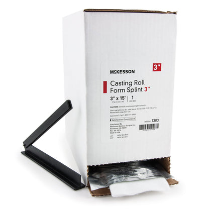 McKesson White Casting Roll Form Splints, 3 Inch x 5 Yard