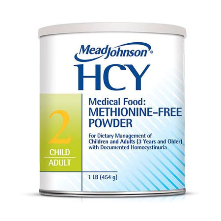 Mead Johnson 773621 HCY 2 Medical Food for the Dietary Management of Homocystinuria, 1 lb. Can