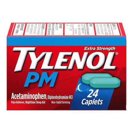 J & J Sales 50580050624 Tylenol PM Caplets