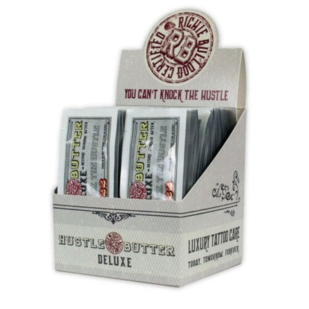 Hustle Butter Deluxe, 25oz packets, 50/box, HB 423-3-BX