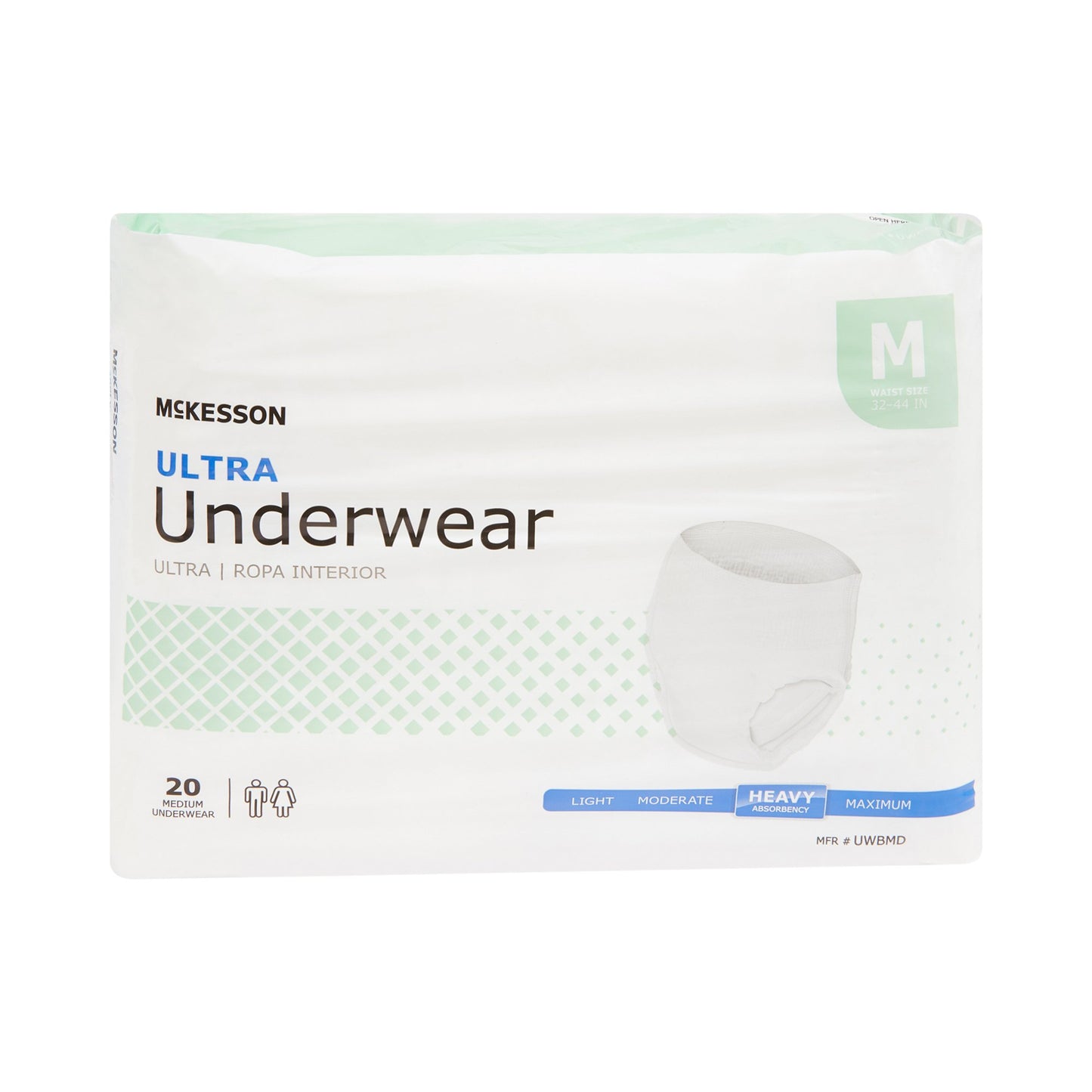 McKesson Ultra Heavy Absorbent Underwear, Medium