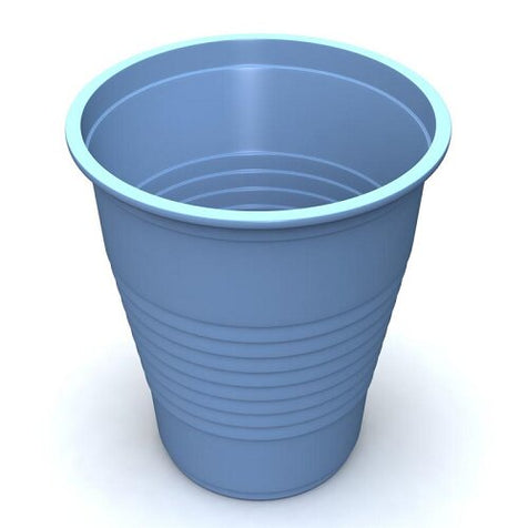 Dynarex 5 oz. Plastic Drinking Cups, Blue, Sleeve, Case by Dynarex product image