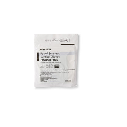 McKesson Perry® Performance Plus Polyisoprene Surgical Glove, Size 6.5, Green