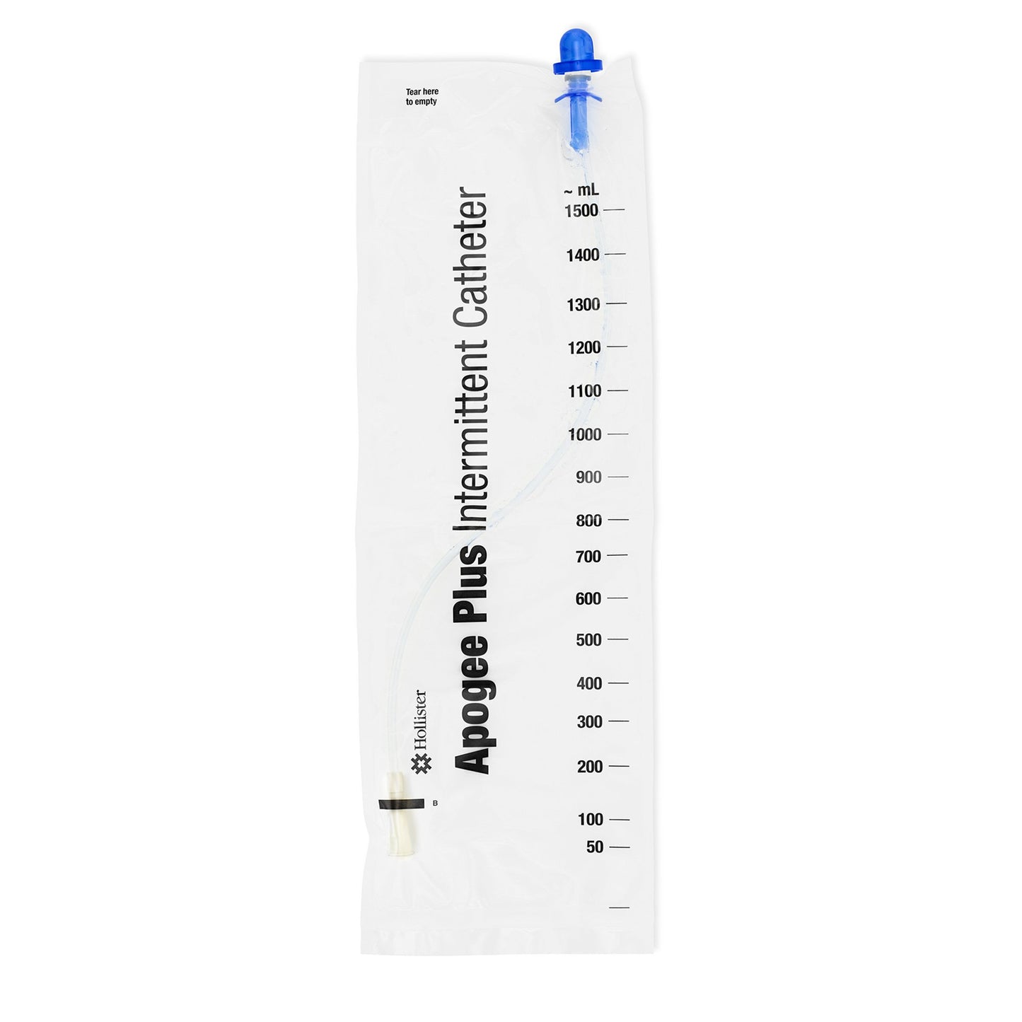 Apogee® Intermittent Catheter Kit, 10 Fr., Firm