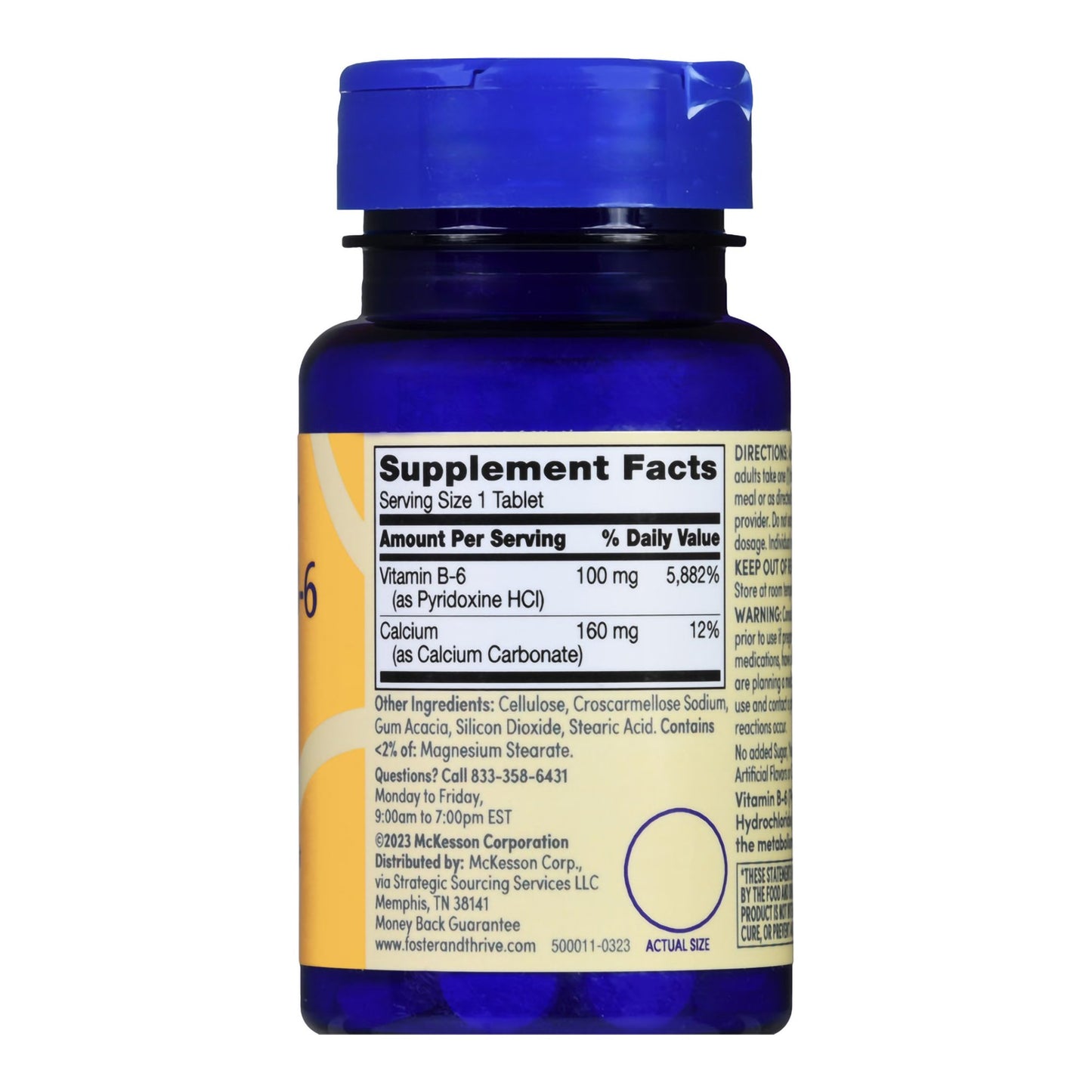 Foster & Thrive™ Vitamin B-6 100 mg Tablets