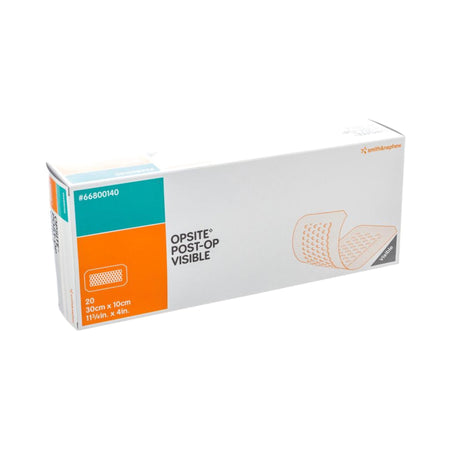 Smith & Nephew 66800140 OpSite Post-Op Visible Post-Op Foam Dressing, 4 x 12 Inch