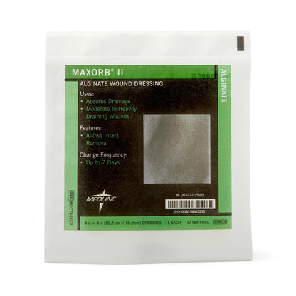 Maxorb® II Alginate Dressing, 4 x 4 inch