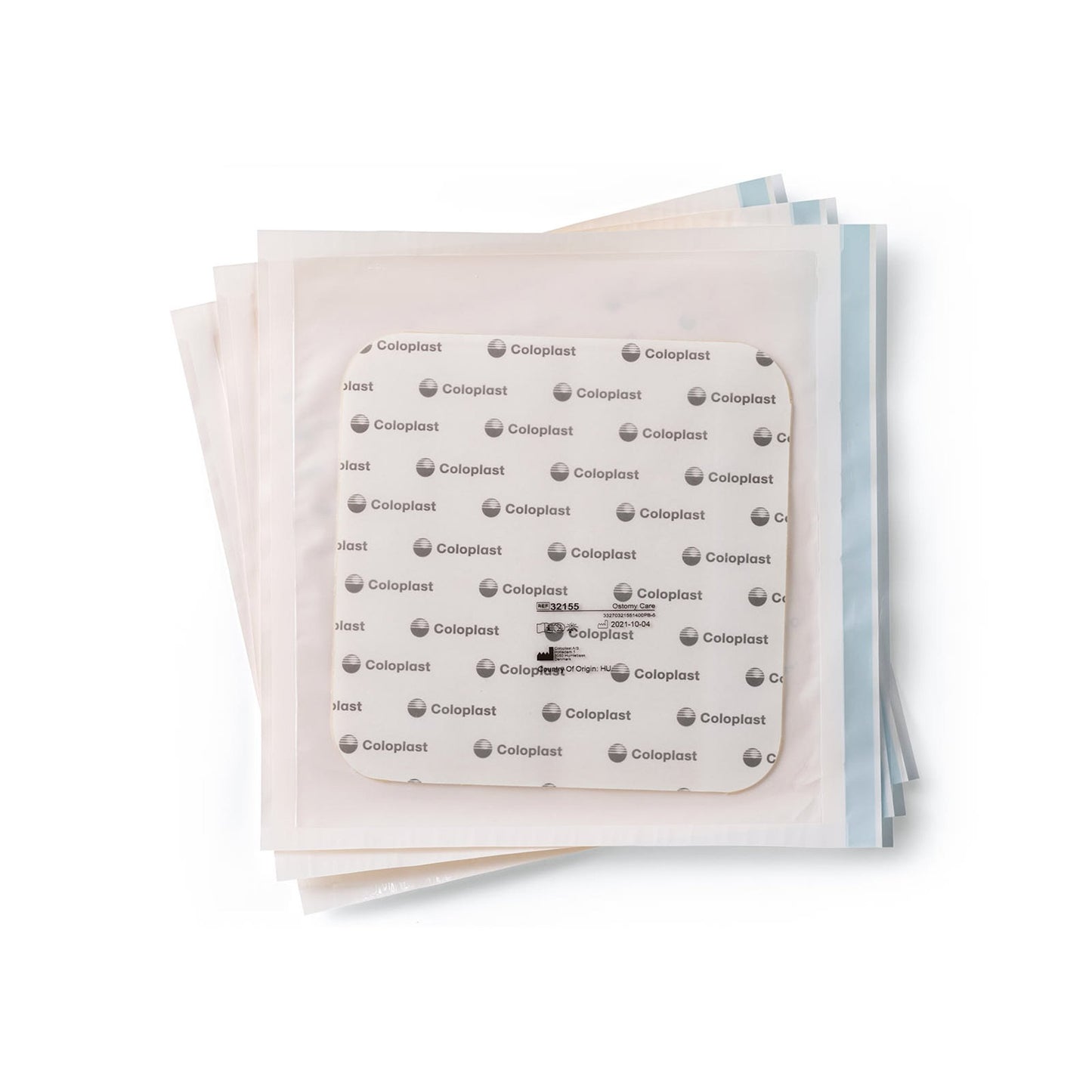 Brava® Stoma Skin Protective Sheet Ostomy Barrier with Moist Adhesion, 6 x 6 in.