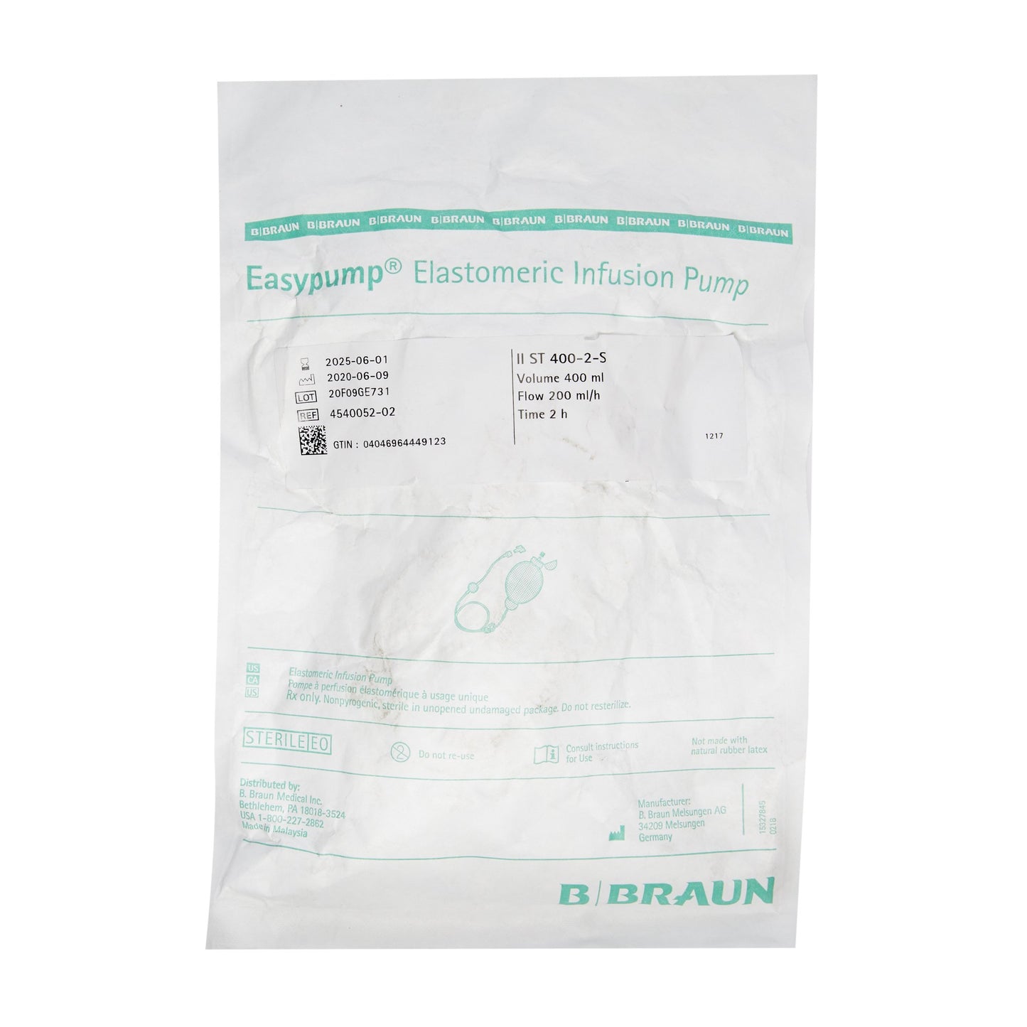 Easypump® Elastomeric Pump 400-2-S