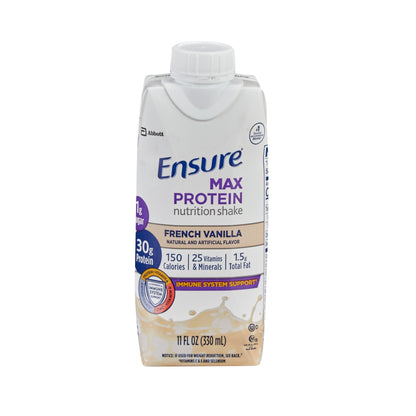 Ensure® Max Protein Nutrition Shake, Vanilla, 11-ounce carton