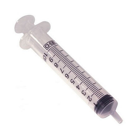 BD 303134 General Purpose Syringe, 10 mL, Flat Top Style, Luer Slip Tip