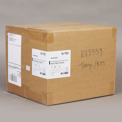 McKesson Tracheostomy Care Tray