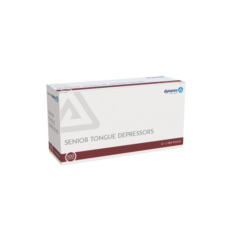 Dynarex 6" Blade Tongue Depressors, Sterile, NonSterile by Dynarex product image - view 2