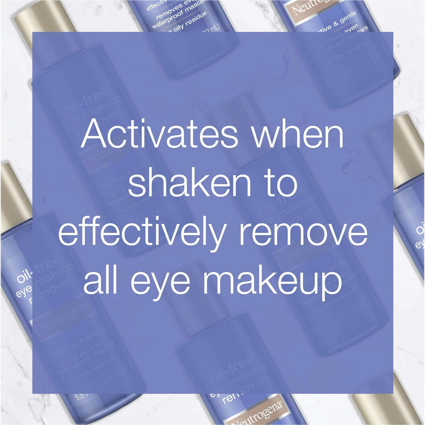 Eye Makeup Remover Neutrogena® Oil-Free Liquid 5.5 oz. Bottle Scented