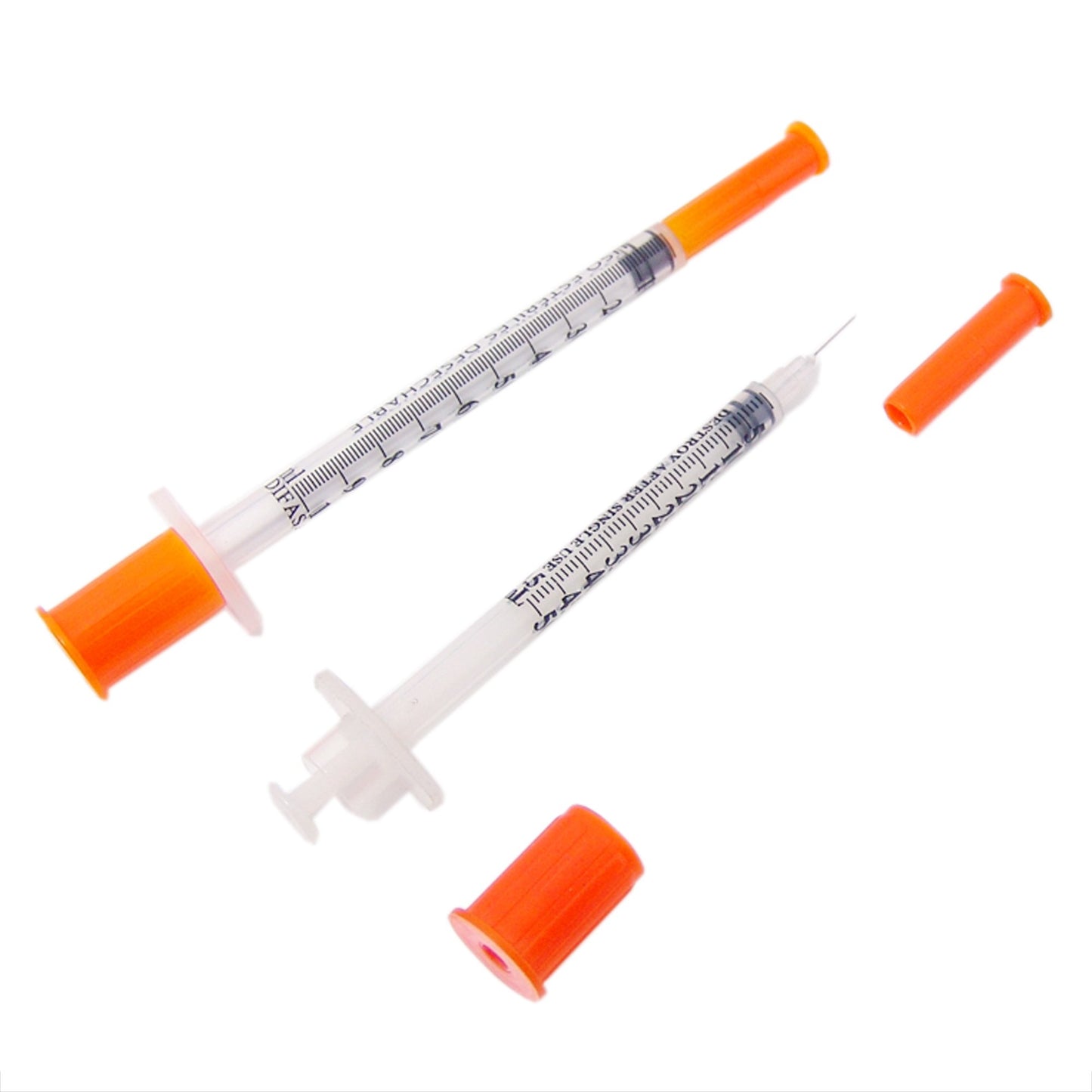 Comfort Point™ 1 mL Insulin Syringe with Needle, 30 Gauge, 5/16 Inch
