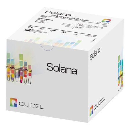 Quidel M300 Solana Influenza A+B Molecular Diagnostic Respiratory Test Kit