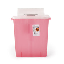 SharpStar™ In-Room™ Multi-purpose Sharps Container, 3 Gallon, 16½ x 13¾ x 6 Inch